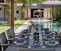 Villa Bendega Rato, Istana Suite Alfresco Dining Terrace 